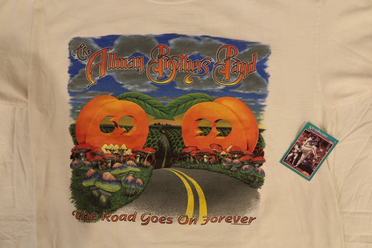 Vintage Allman Brothers Band Tshirt Size US XL / EU 56 / 4 - 4 Thumbnail