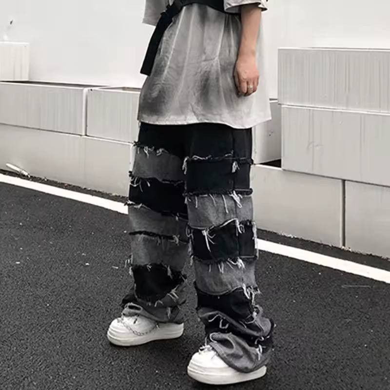 Japanese Brand × Vintage vintage jeans with tassels Size US 38 / EU 54 - 1 Thumbnail