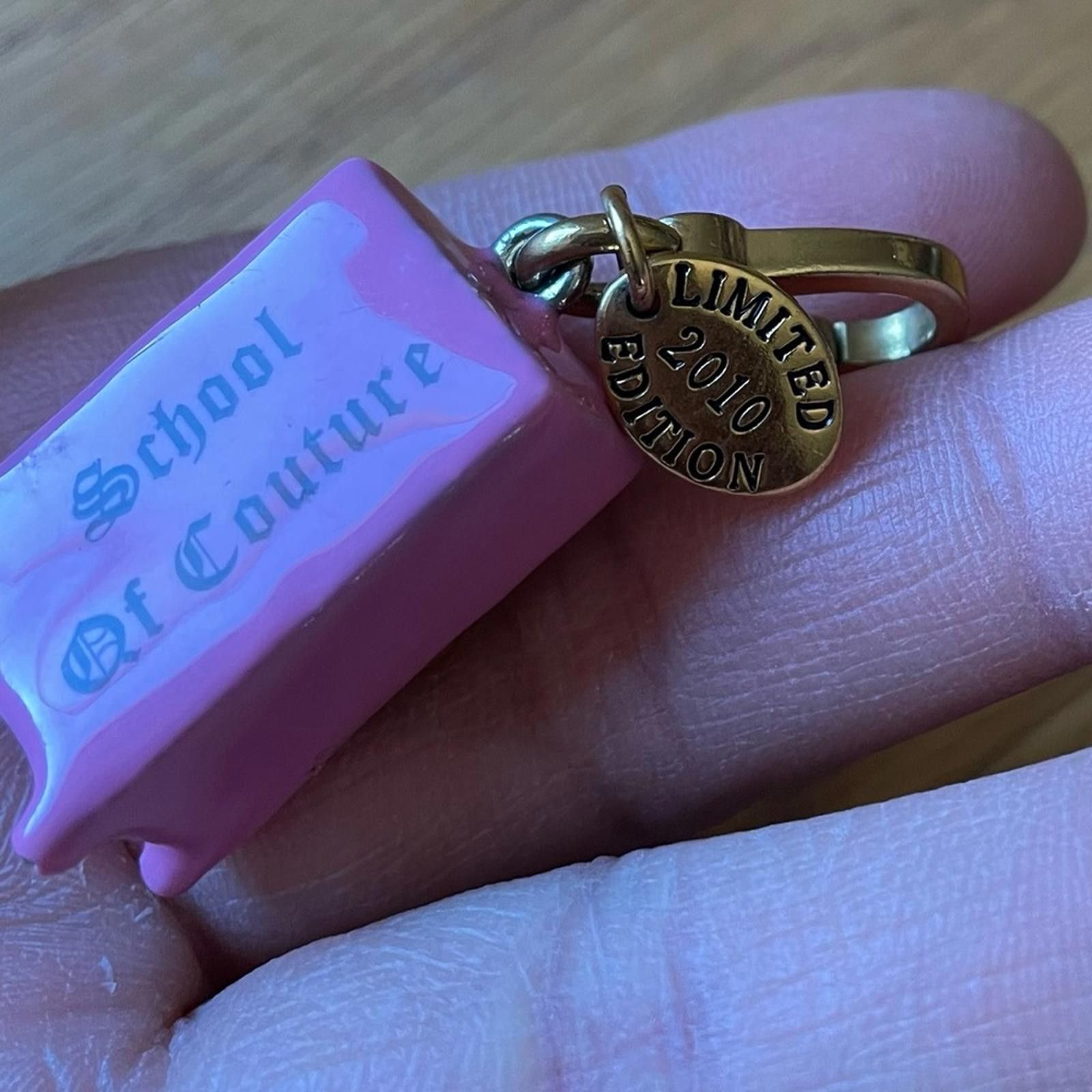 Juicy Couture Jeans Limited Edition Rare Juicy Couture Pink Locker Charm Size ONE SIZE - 3 Thumbnail