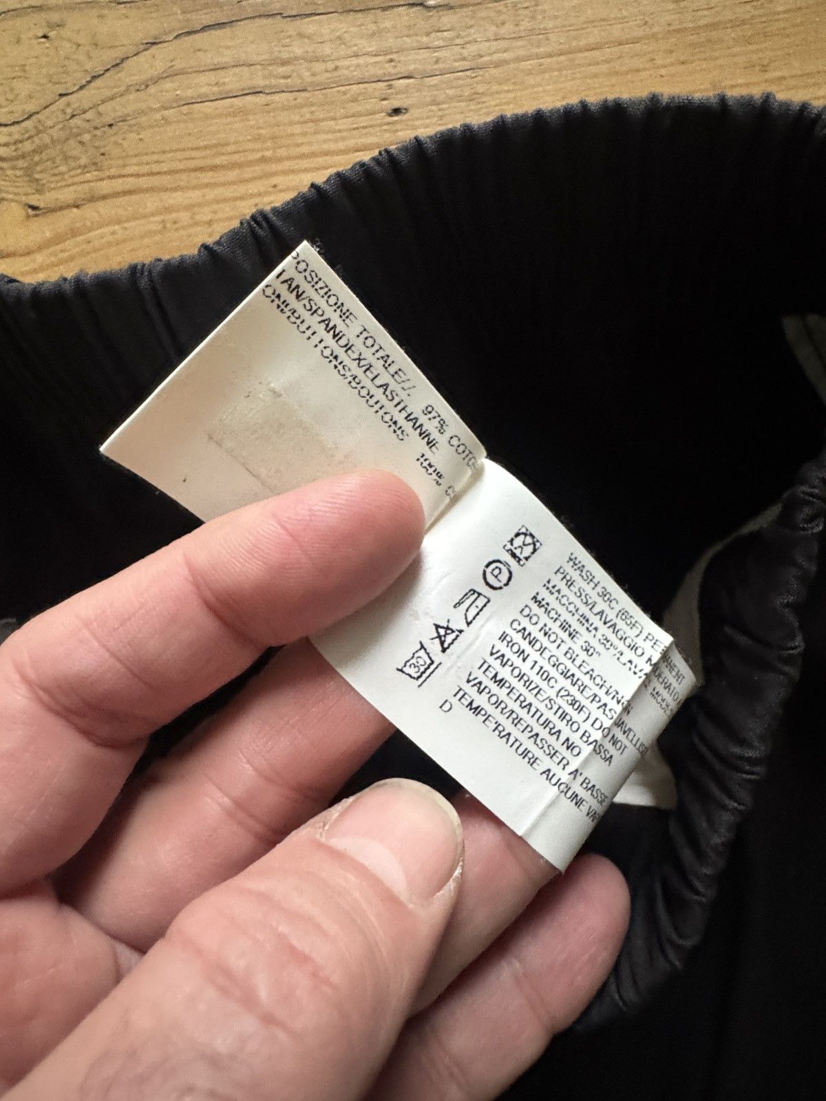 Rick Owens Mastadon drop crotch pants in cotton poplin Size US 34 / EU 50 - 9 Thumbnail