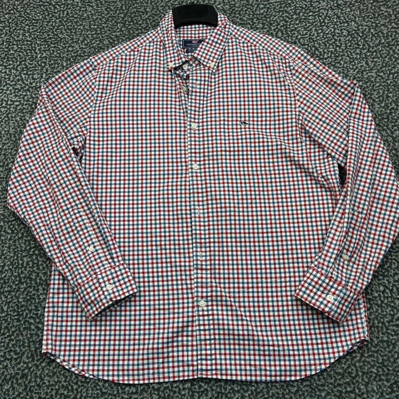 Vineyard Vines Vineyard Vines Button Down Shirt Men Flannel Check Cotton L Size US L / EU 52-54 / 3 - 1 Thumbnail
