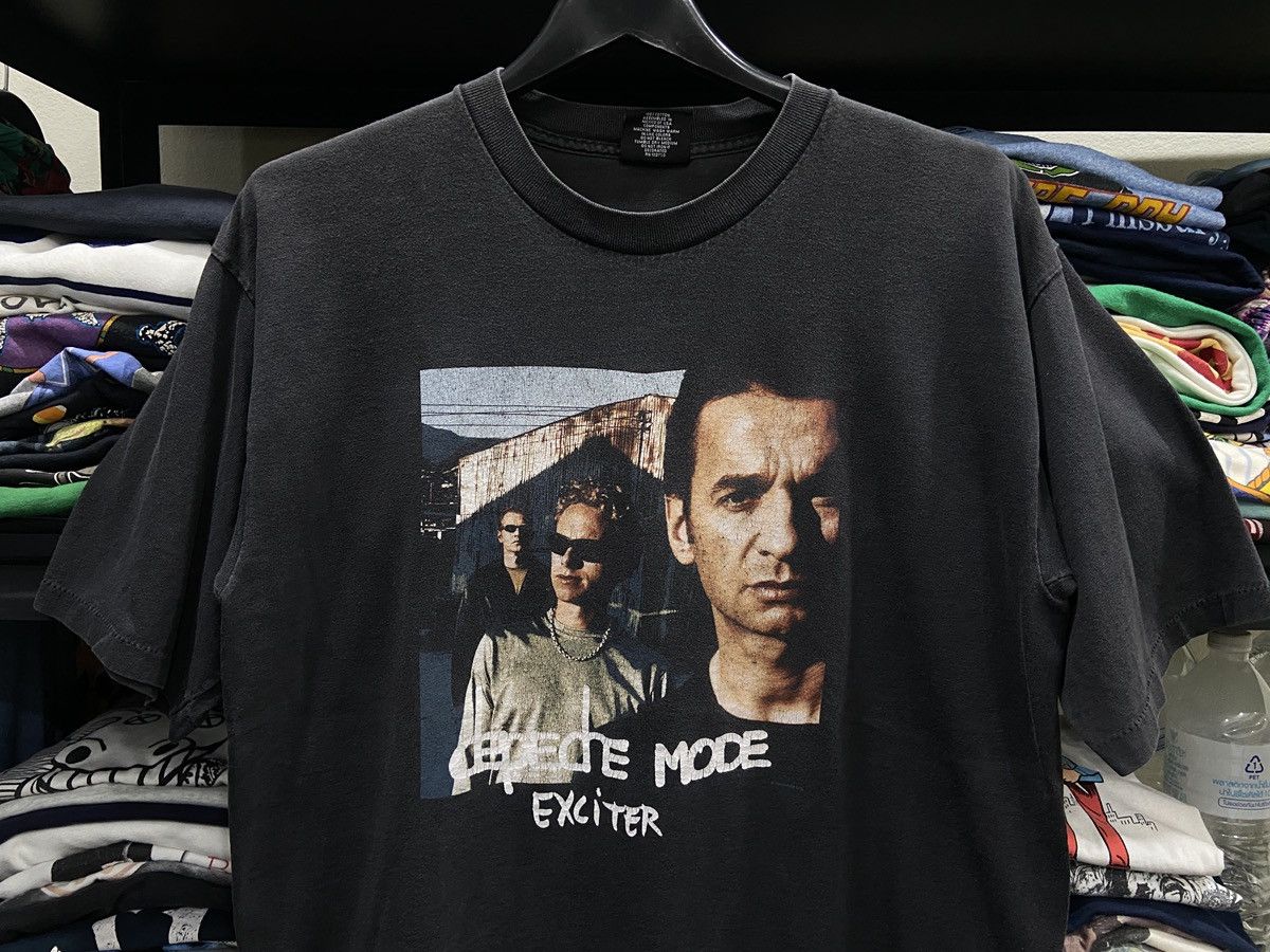 Band Tees 2001s Depeche Mode Alternative rock New wave Tour TShirt Size US L / EU 52-54 / 3 - 2 Thumbnail