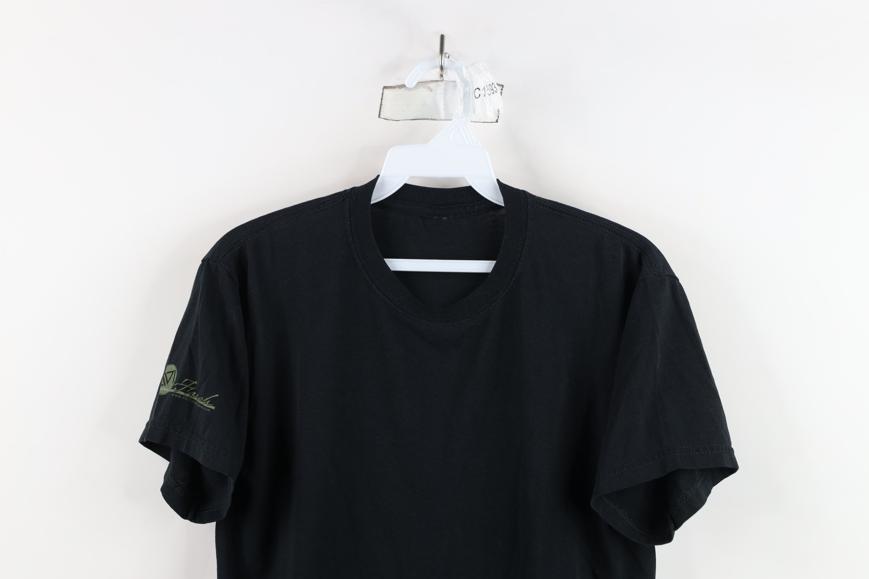 Vintage Vintage 90s Streetwear Short Sleeve T-Shirt Cotton Black Size US S / EU 44-46 / 1 - 2 Thumbnail