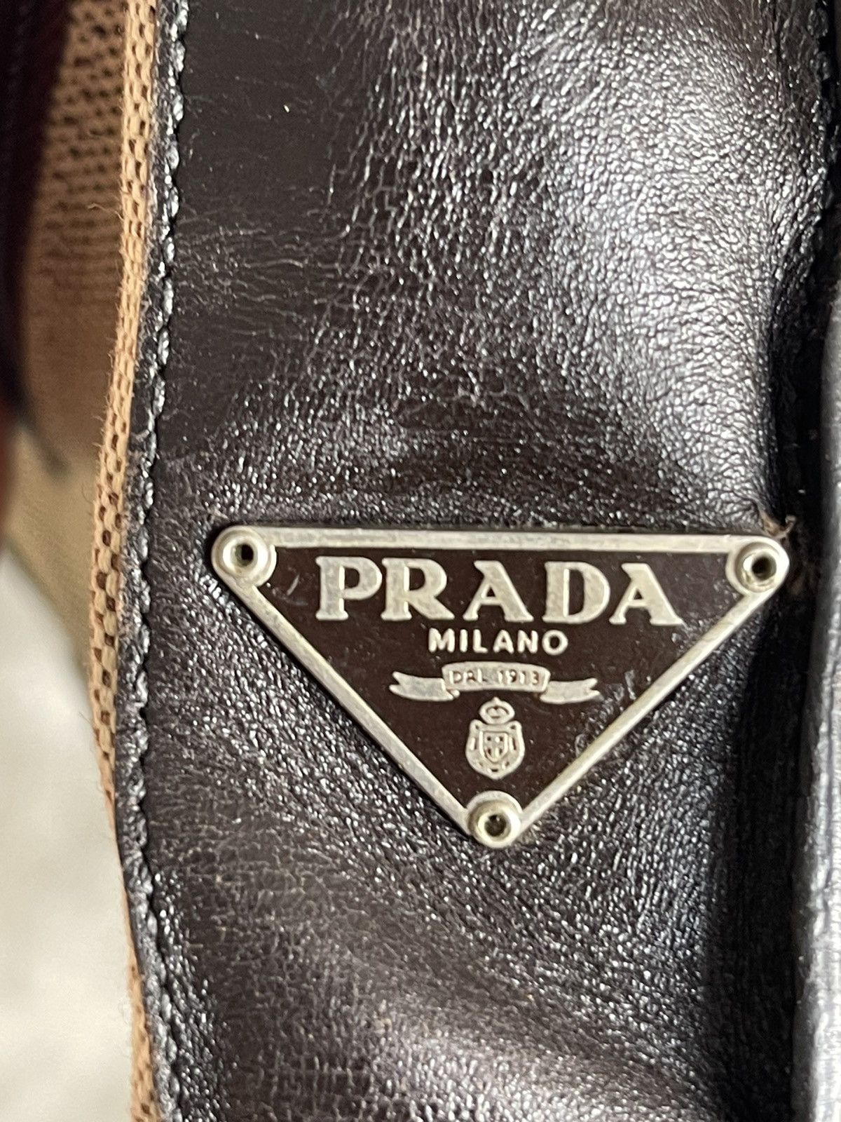 Prada SS1999 Prada Linen Waist Bag Size ONE SIZE - 13 Thumbnail