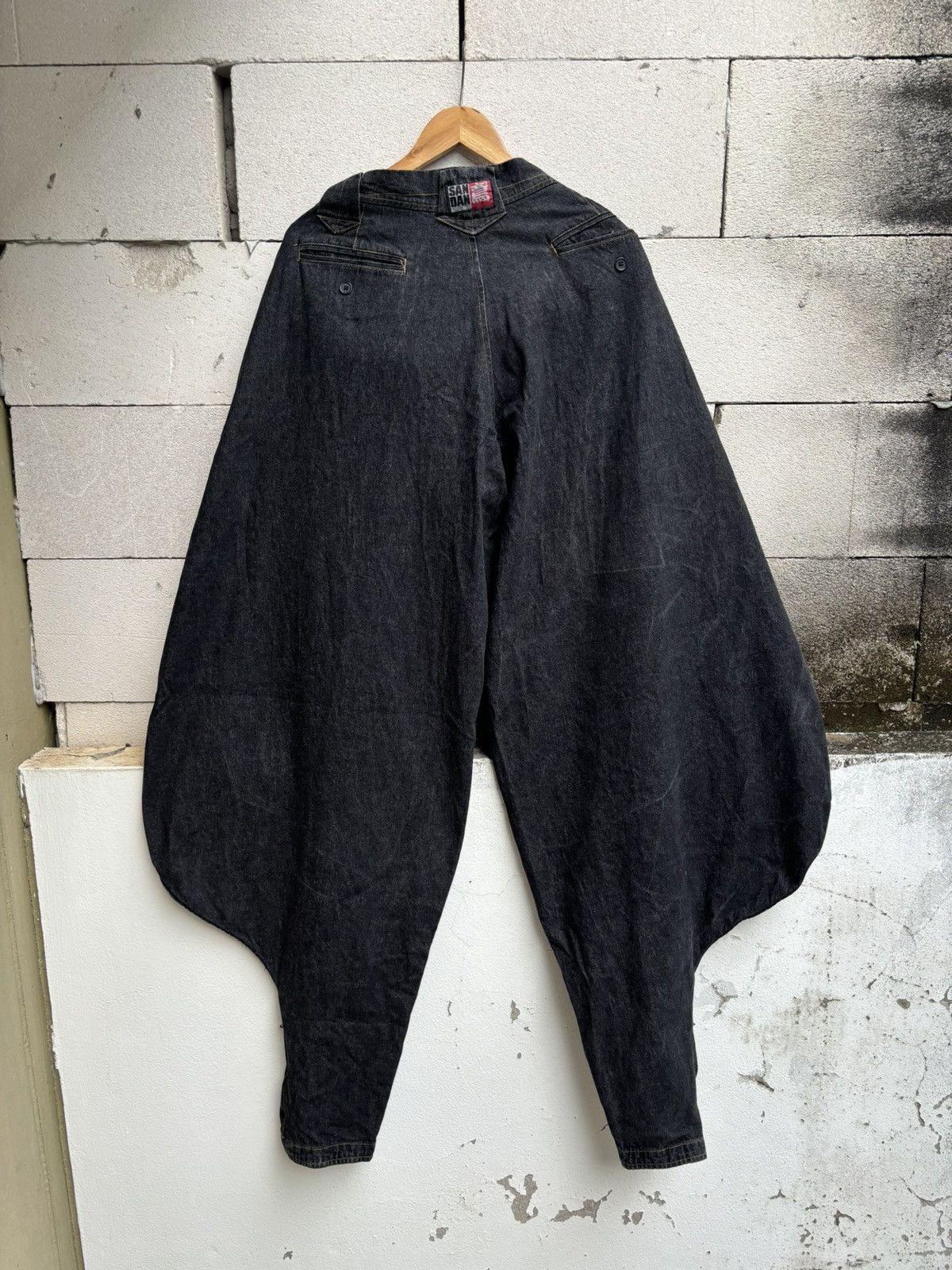 Japanese Brand SAN DAN TOBI DENIM JEANS PANTS JAPANESE WORKWEAR Size US 33 - 9 Thumbnail