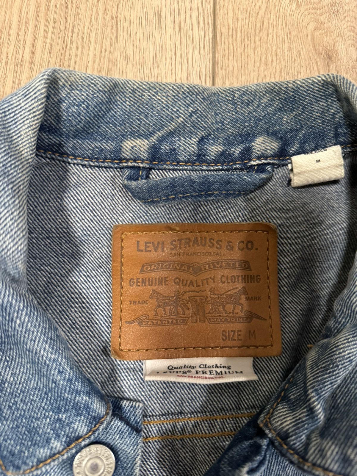 Levi's Levi New York City Denim Jacket Size US M / EU 48-50 / 2 - 2 Thumbnail