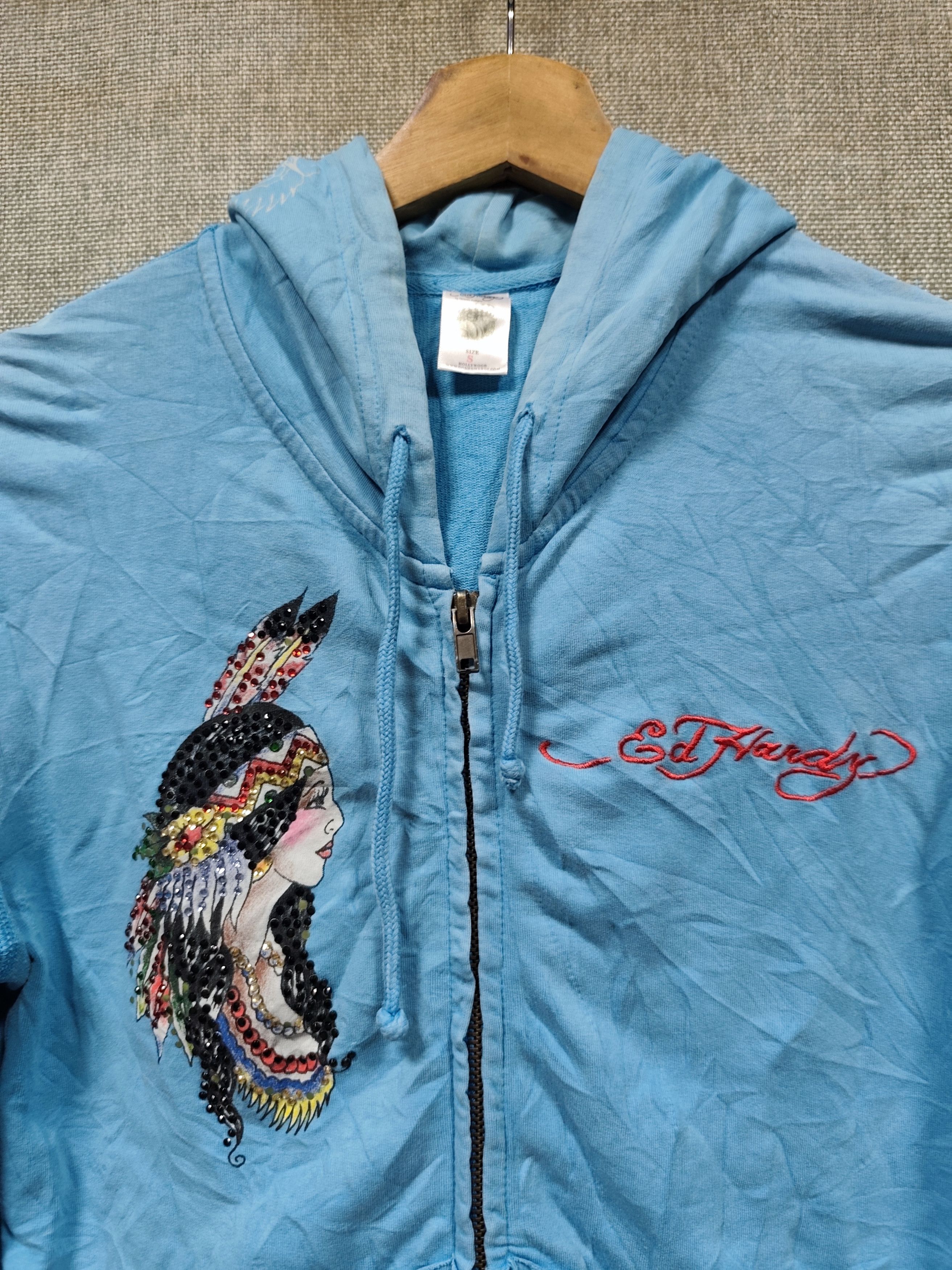 Ed Hardy Sweatshirt ed Hardy hoodie Size XS / US 0-2 / IT 36-38 - 6 Thumbnail