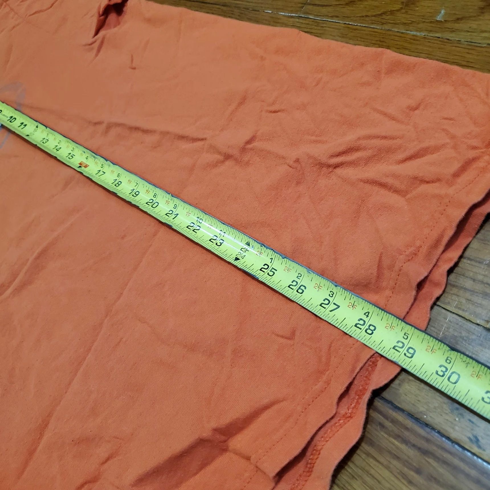 Nautica Nautica Jeans Company Shirt Mens XL Orange Graphic Tee Short Sleeve Crew Neck Jersey Cotton Logo Printed Worldwide Distributed Size US XL / EU 56 / 4 - 5 Thumbnail
