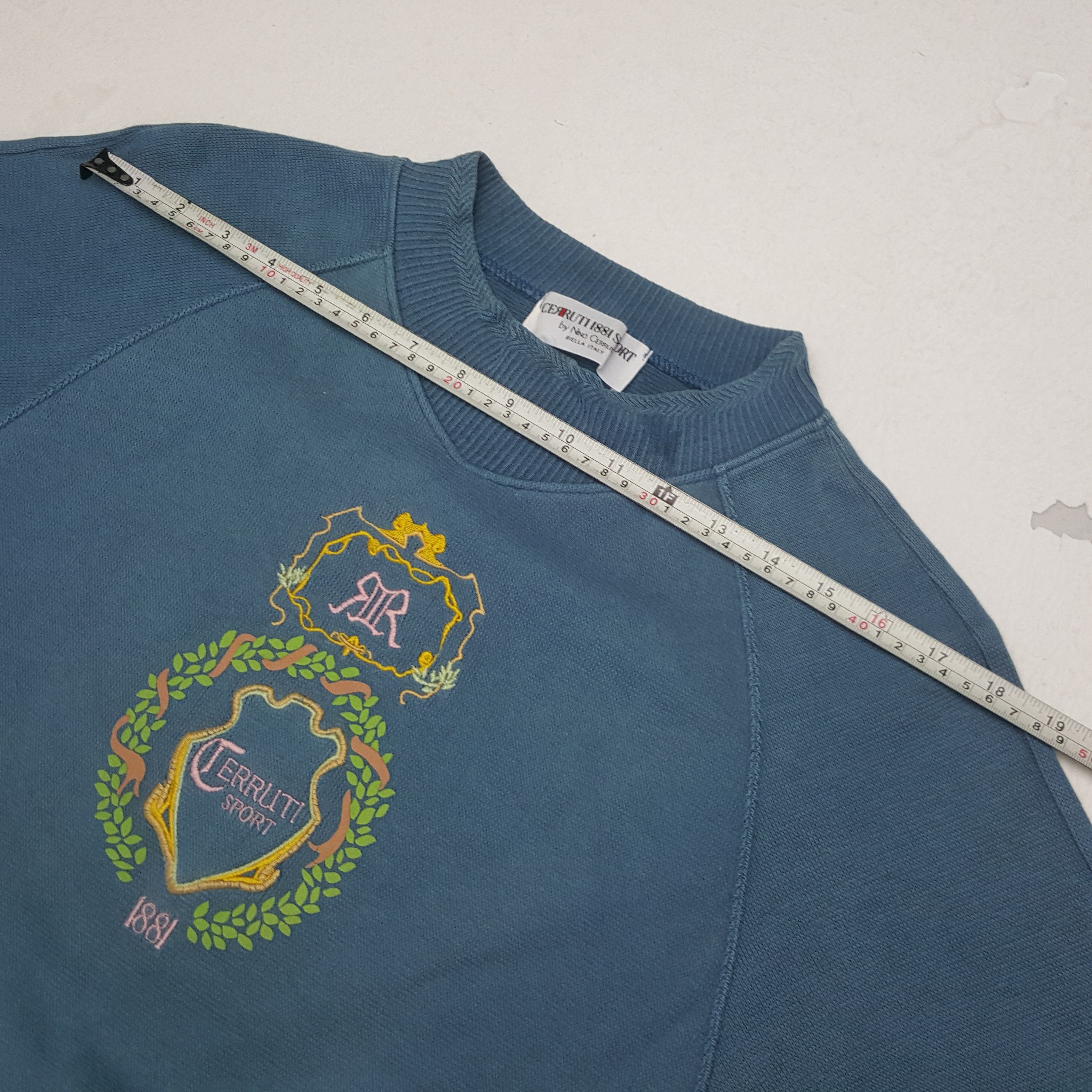 Cerruti 1881 × Vintage Vintage Cerruti Sport 1881 Luxury Brand Sweatshirt Size US S / EU 44-46 / 1 - 5 Thumbnail