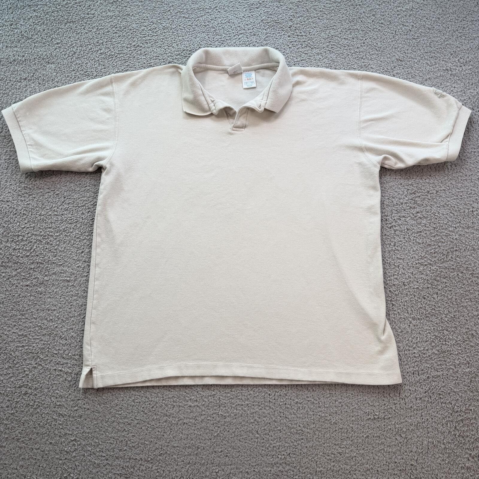Nike Vintage Y2K Nike Tour Polo Shirt Beige Golf Mens XL Size US XL / EU 56 / 4 - 1 Thumbnail