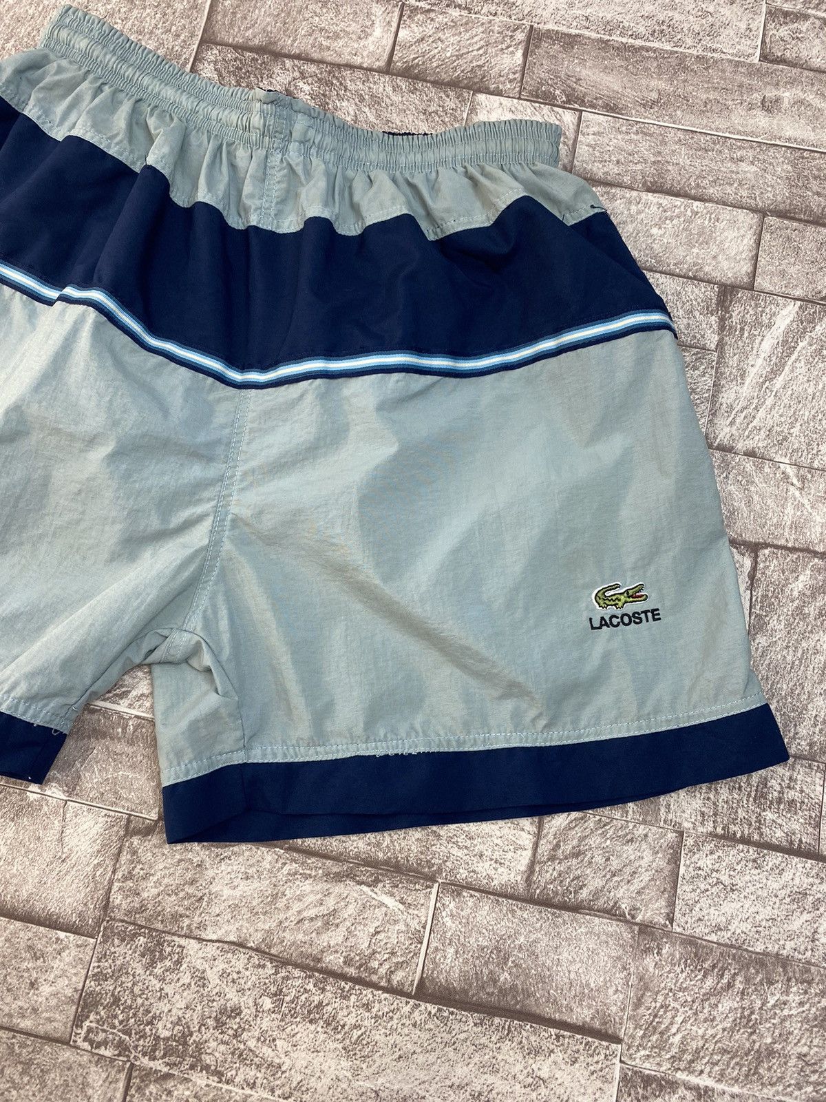 Lacoste × Vintage Rare Hype Vintage Lacoste Shorts Size US 32 / EU 48 - 2 Thumbnail