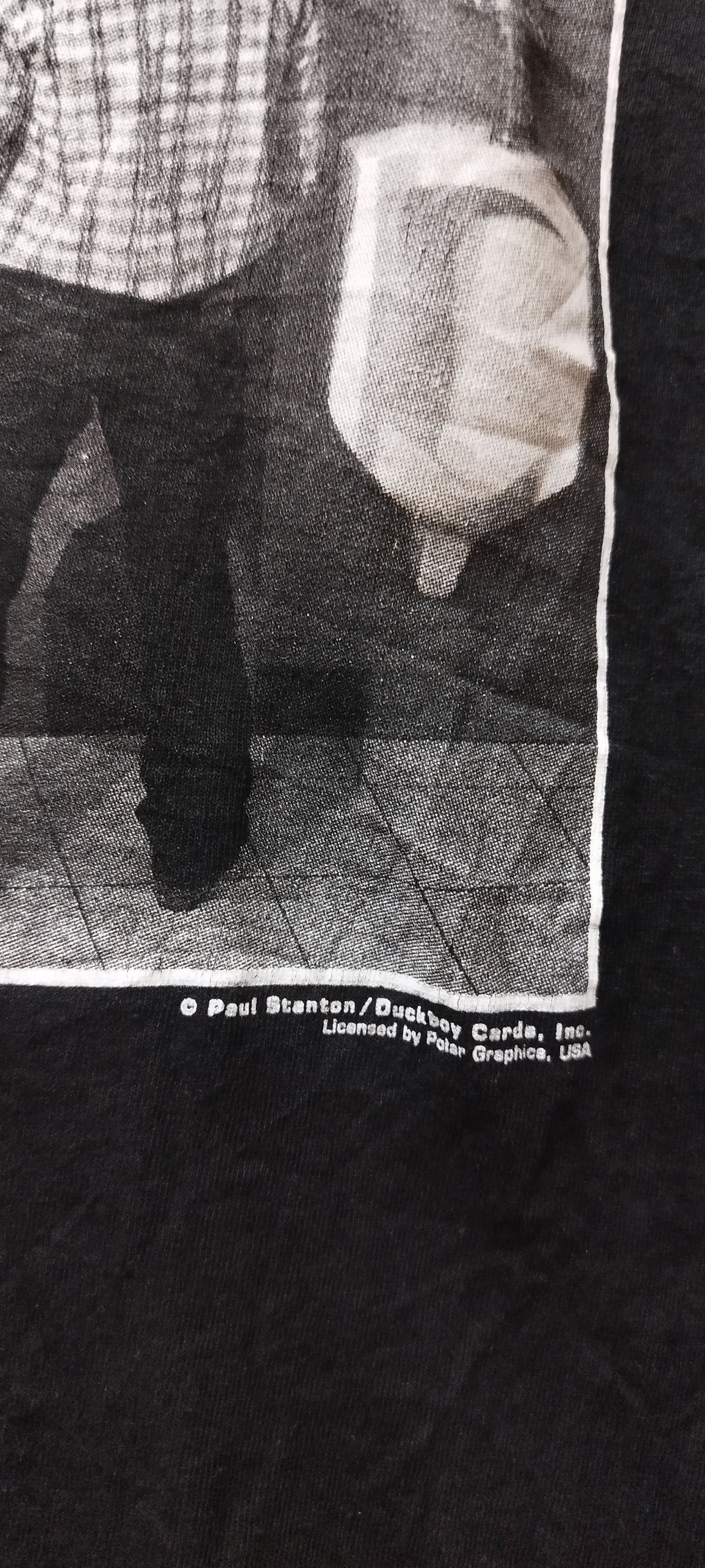 Vintage Vintage Paul Stanton "TEXAS HOLD EM" Duck Boy Cards T-shirt Size US XXL / EU 58 / 5 - 6 Thumbnail