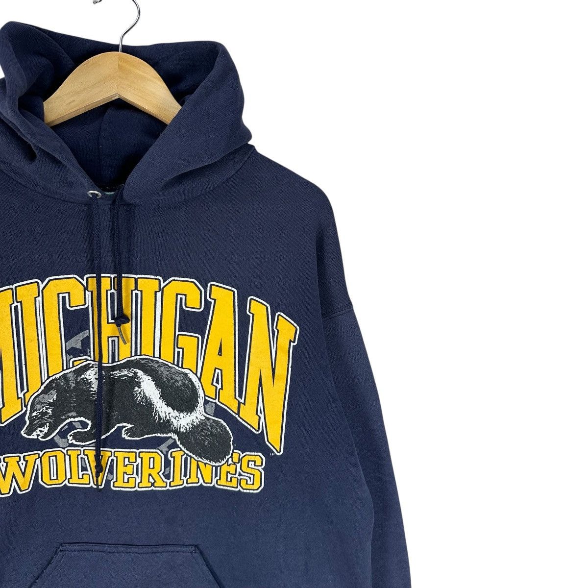 Vintage VINTAGE MICHIGAN WOLVERINES HOODIE SWEATSHIRT Size US M / EU 48-50 / 2 - 4 Thumbnail