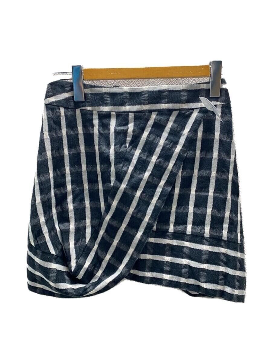 image of Vivienne Westwood Checkered Skirt in Black, Women's (Size 26)