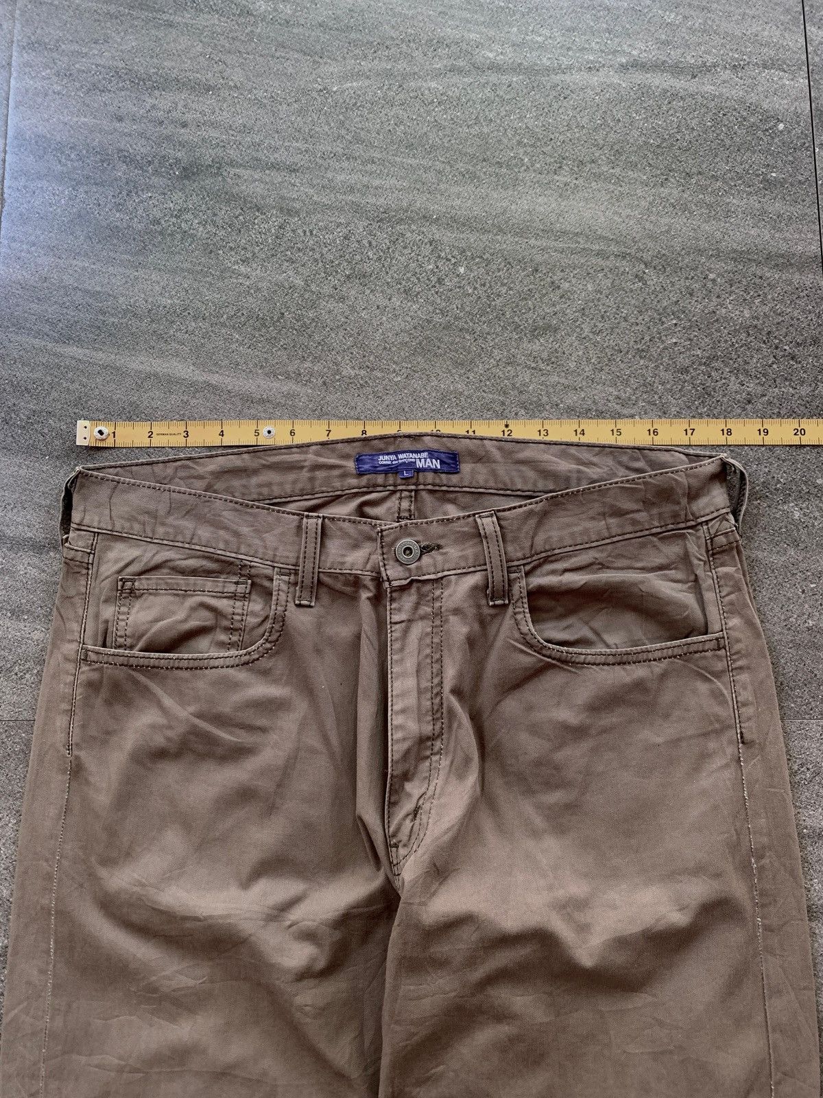 Junya Watanabe FREE TAX! Faded Loose Cotton Work Pants Size US 34 / EU 50 - 14 Thumbnail