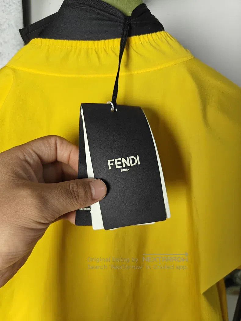Fendi Fendi Lined Full Print Windbreaker Jacket Size S / US 4 / IT 40 - 5 Thumbnail