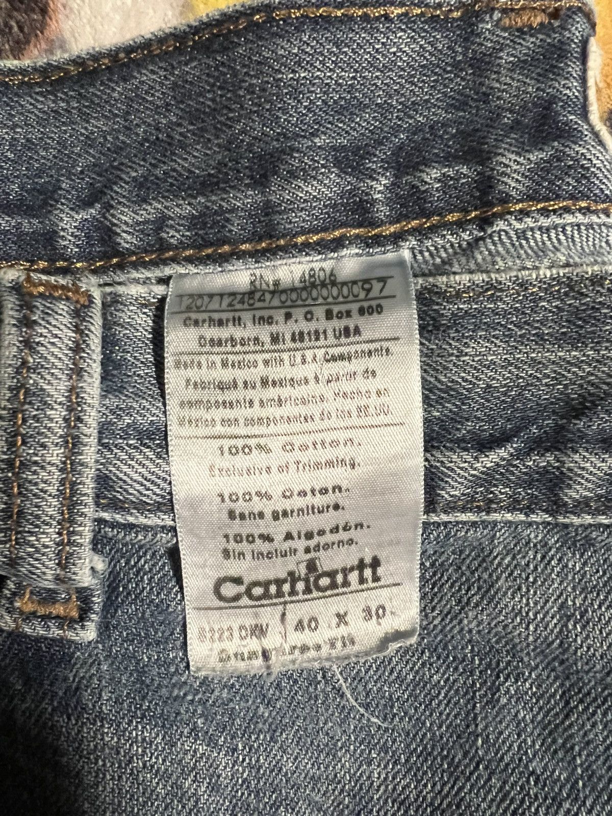 Carhartt Vintage Carhartt Denim Jeans Size US 40 / EU 56 - 3 Thumbnail