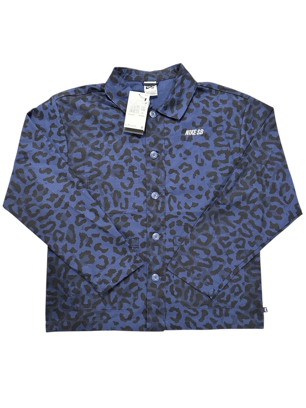 Nike Nike SB Cheetah Print Button Up Size XS Size US XS / EU 42 / 0 - 1 Thumbnail