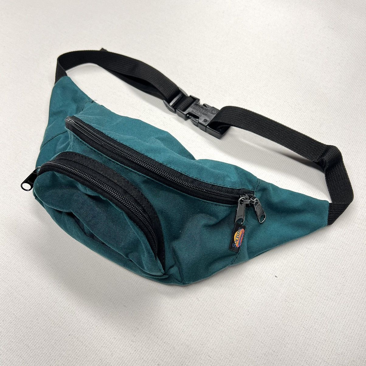 Vintage Sun Dog Fanny Pack Bag Green Belt Waist Adjustable Zip Size ONE SIZE - 1 Thumbnail