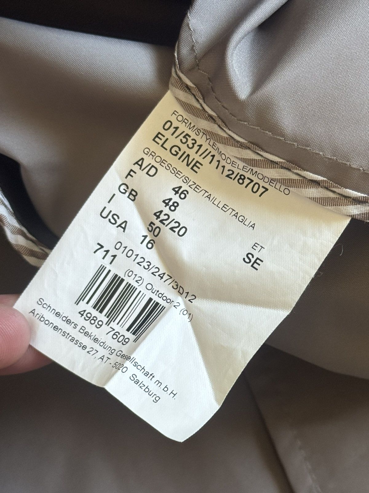 Schneiders Schneiders Salzburg USA16/F48/I50 jacket coat casual Size XXL / US 16-18 / IT 52-54 - 8 Thumbnail