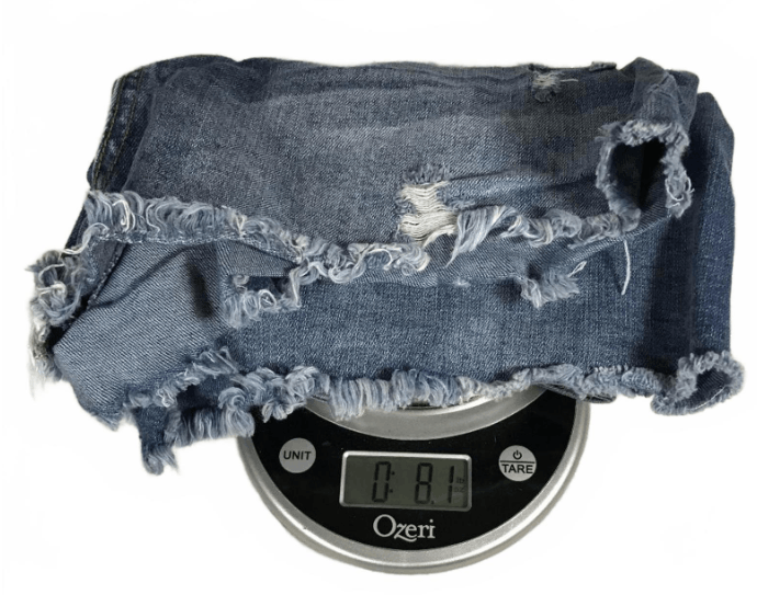 Other Sincerely Jules High-Waisted Distressed Denim Shorts Size 27" / US 4 / IT 40 - 3 Thumbnail