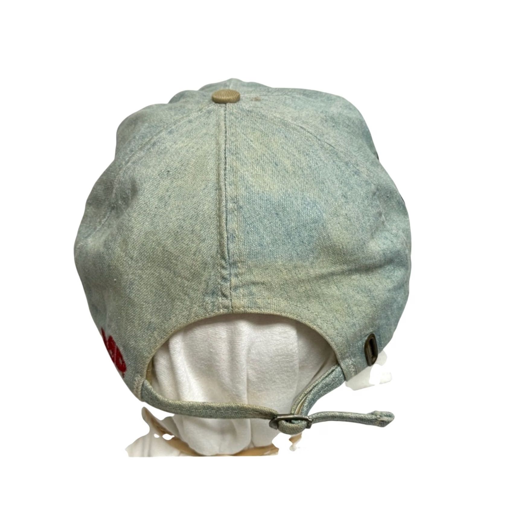 Vintage AJD Denim Vintage Strapback Cap Hat NFL Super Bowl XXIX Competitor Made in USA Men One Size Blue Baseball Cap Hat Size ONE SIZE - 4 Thumbnail