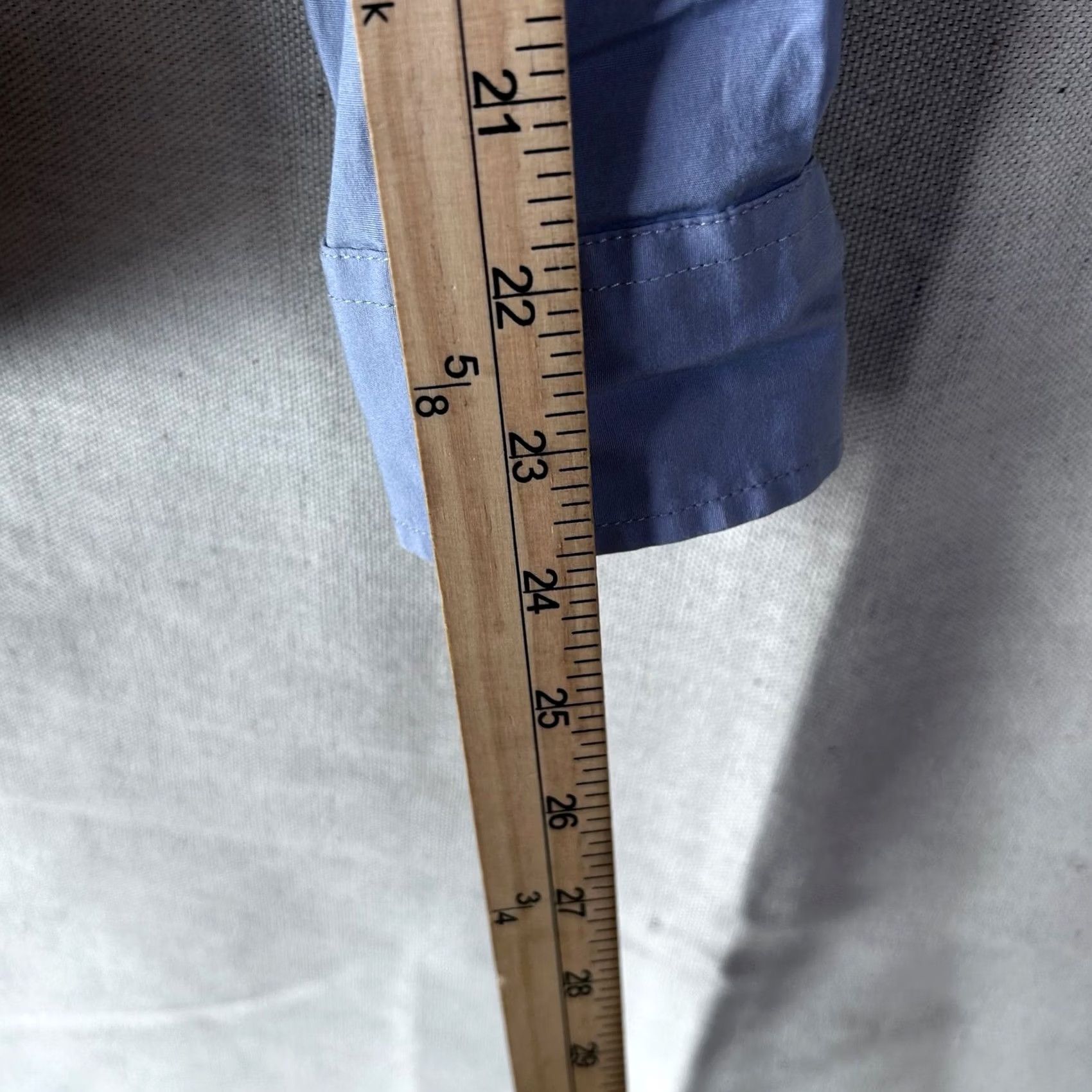 Armani Exchange Armani Exchange Mens Light Blue Long Sleeve Button Down Super Slim Shirt Size US S / EU 44-46 / 1 - 7 Thumbnail