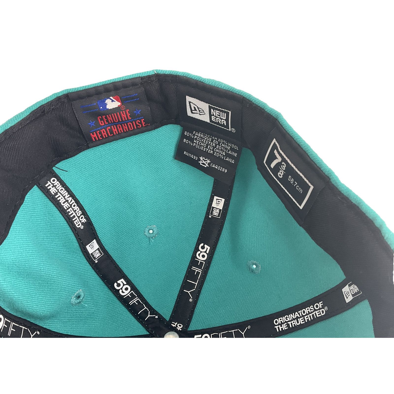 New Era Arizona Diamondbacks New Era 59FIFTY Fitted Hat Retro 7 3/8 Size ONE SIZE - 7 Thumbnail