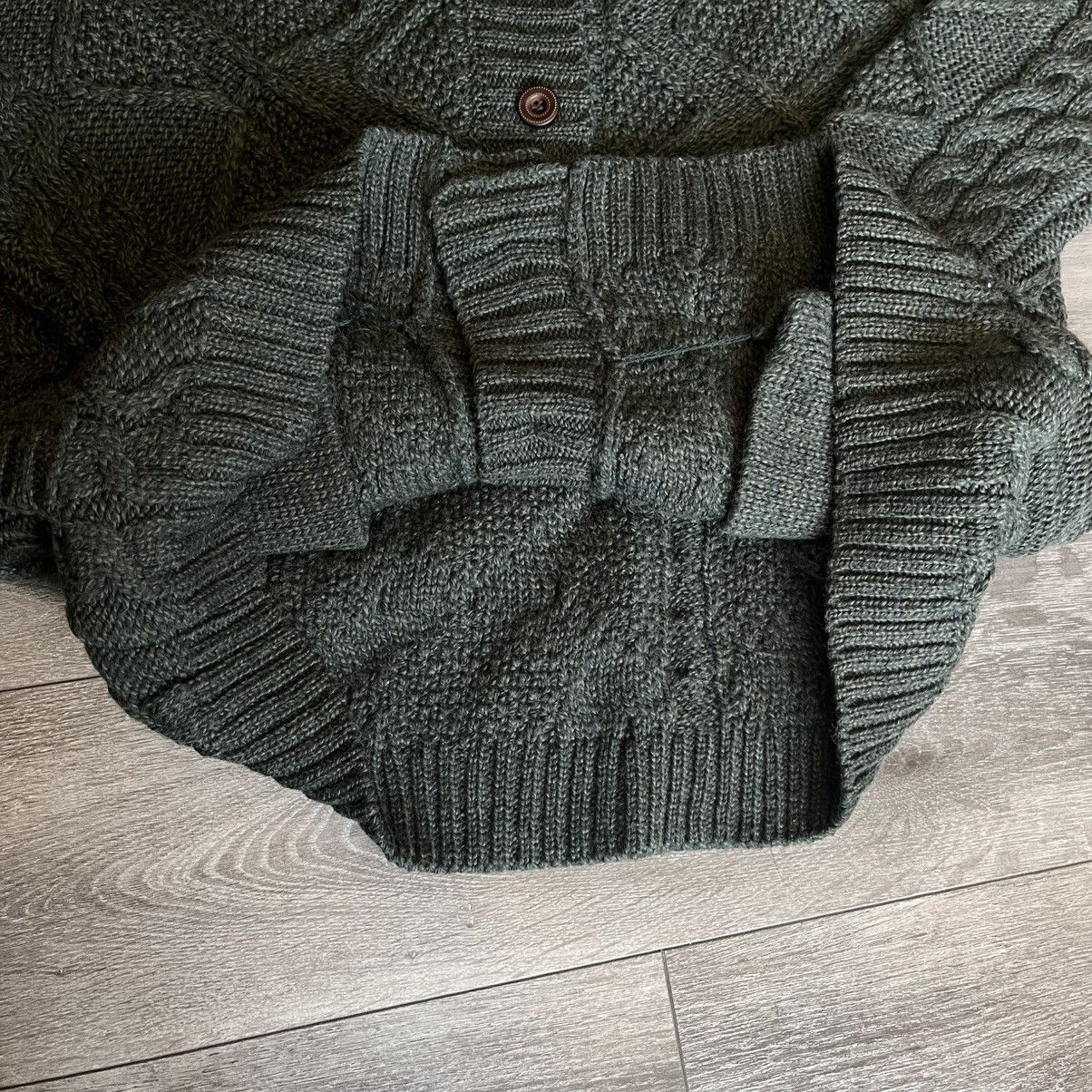 Aran Crafts × Vintage Vintage Blarney Woollen Mills Knit Hannah Sweater Hooded Y2K Size M / US 6-8 / IT 42-44 - 4 Thumbnail