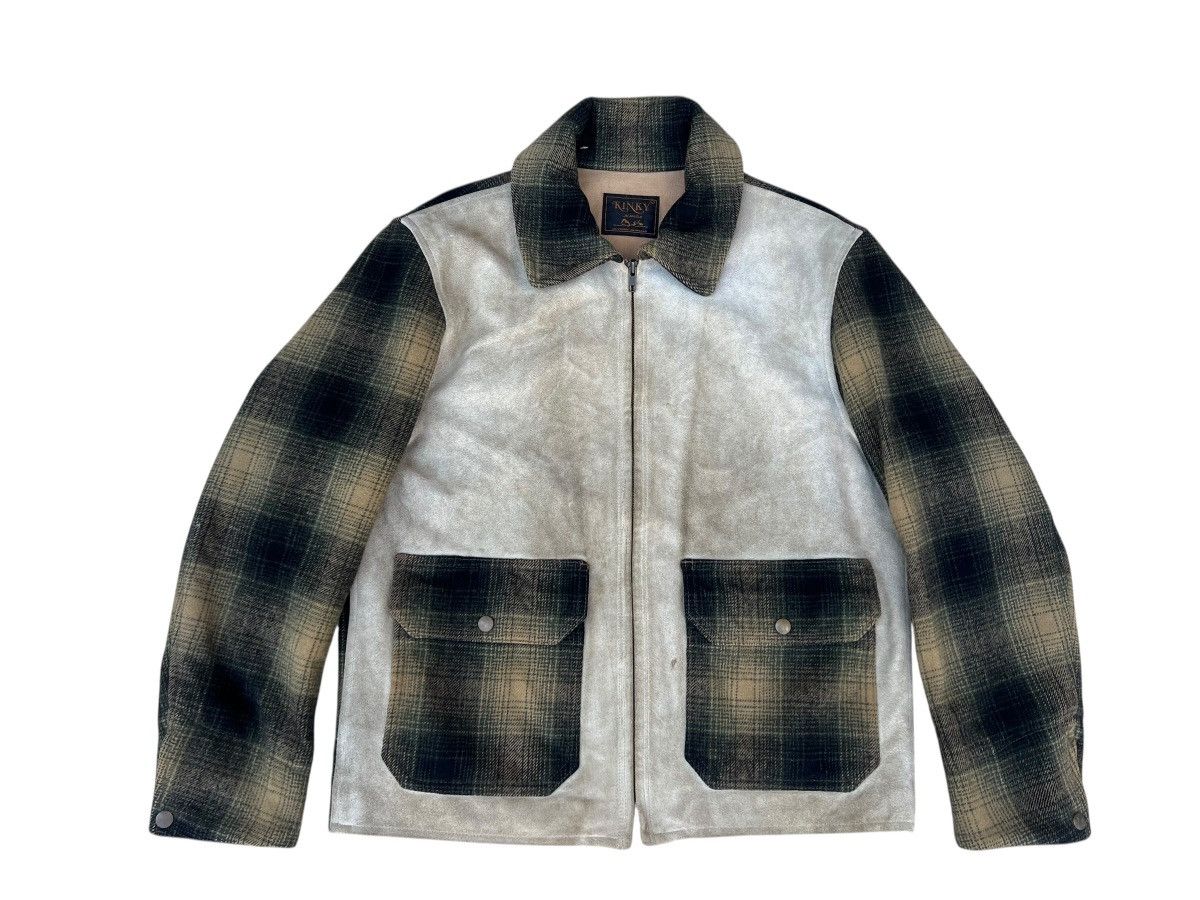 Hysteric Glamour Archive 90s Hysteric Glamour Patina Hybrid Leather Jacket Size US L / EU 52-54 / 3 - 1 Thumbnail