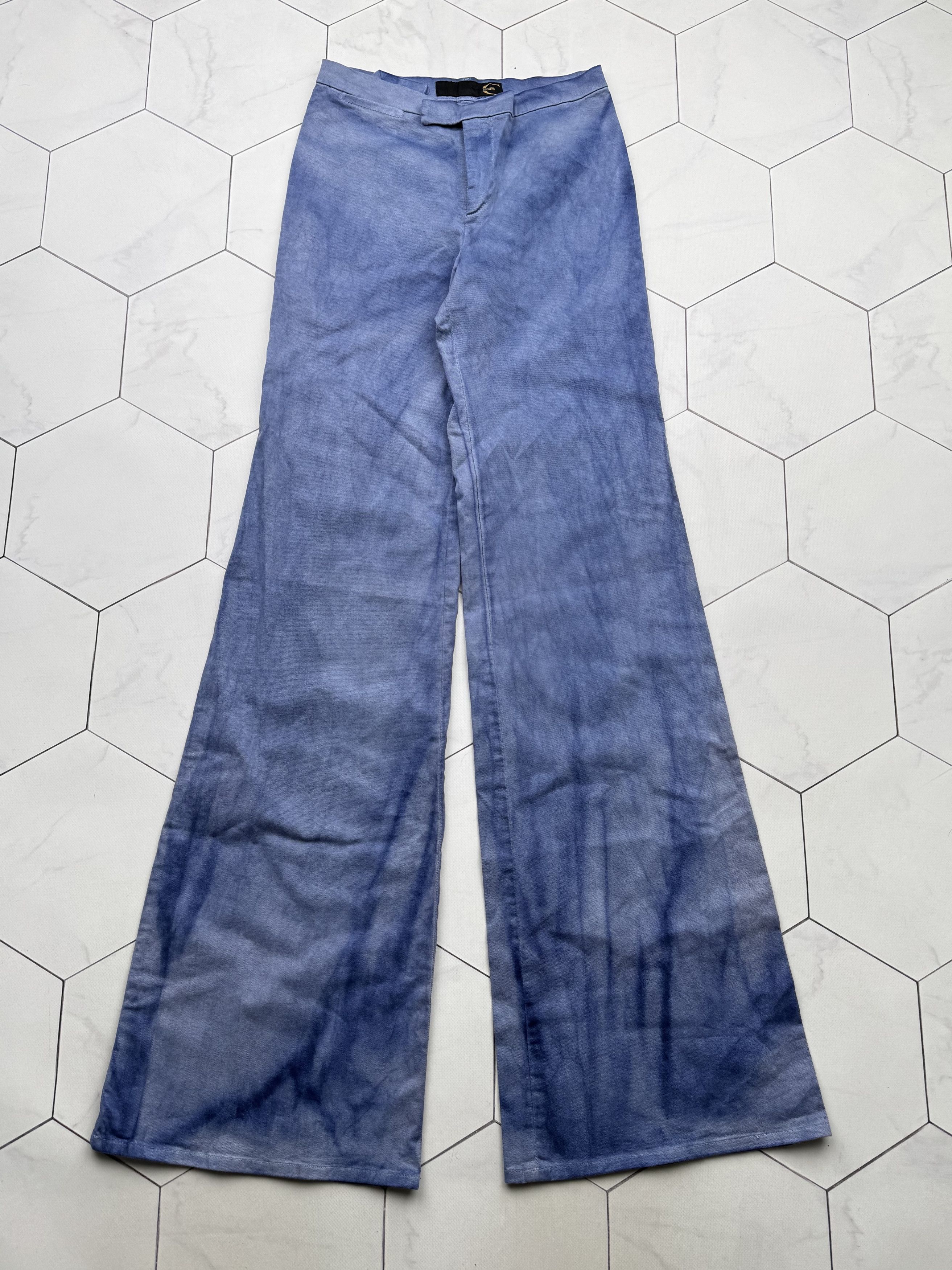 Cavalli Class Just Cavalli 2014 Printed Flare Pants (B191) Size 26" / US 2 / IT 38 - 1 Thumbnail
