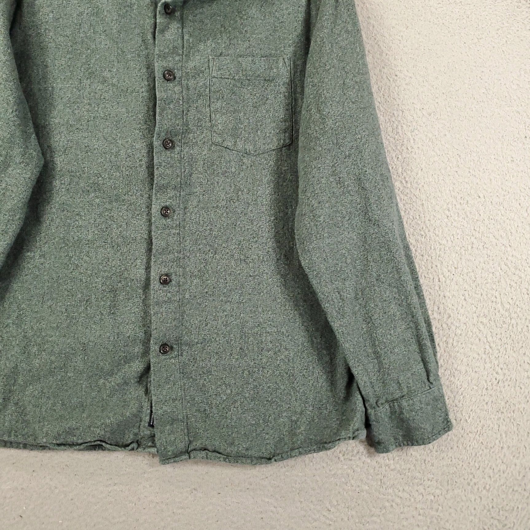 Grayers VINTAGE Grayers Jaspe Flannel Shirt Mens Large Green Button Up Long Sleeve Size US L / EU 52-54 / 3 - 4 Thumbnail