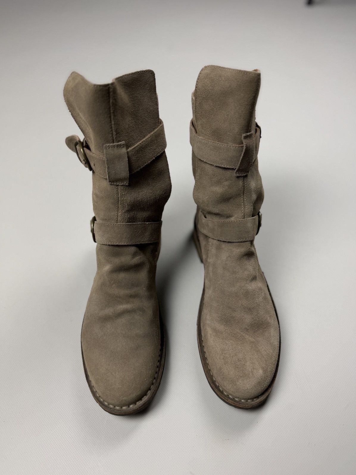 Fiorentini + Baker Florentini + Baker Ladies Avant-garde Suede Boots Shoes Size US 9 / IT 39 - 8 Thumbnail