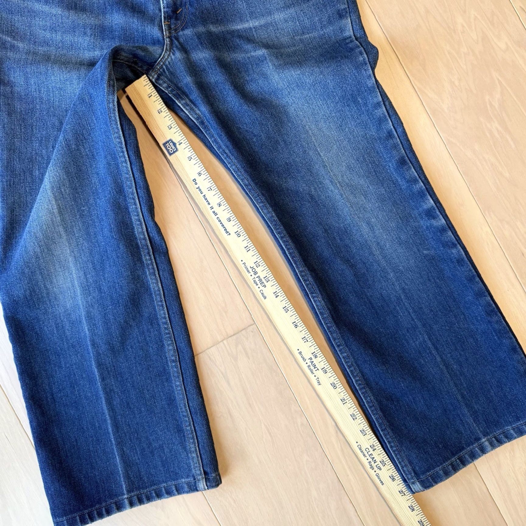 Levi's VINTAGE Levi's Orange Tab Lined Jeans 34 Blue 80s Bootcut Made in USA 39103 2517 Size US 34 / EU 50 - 7 Thumbnail