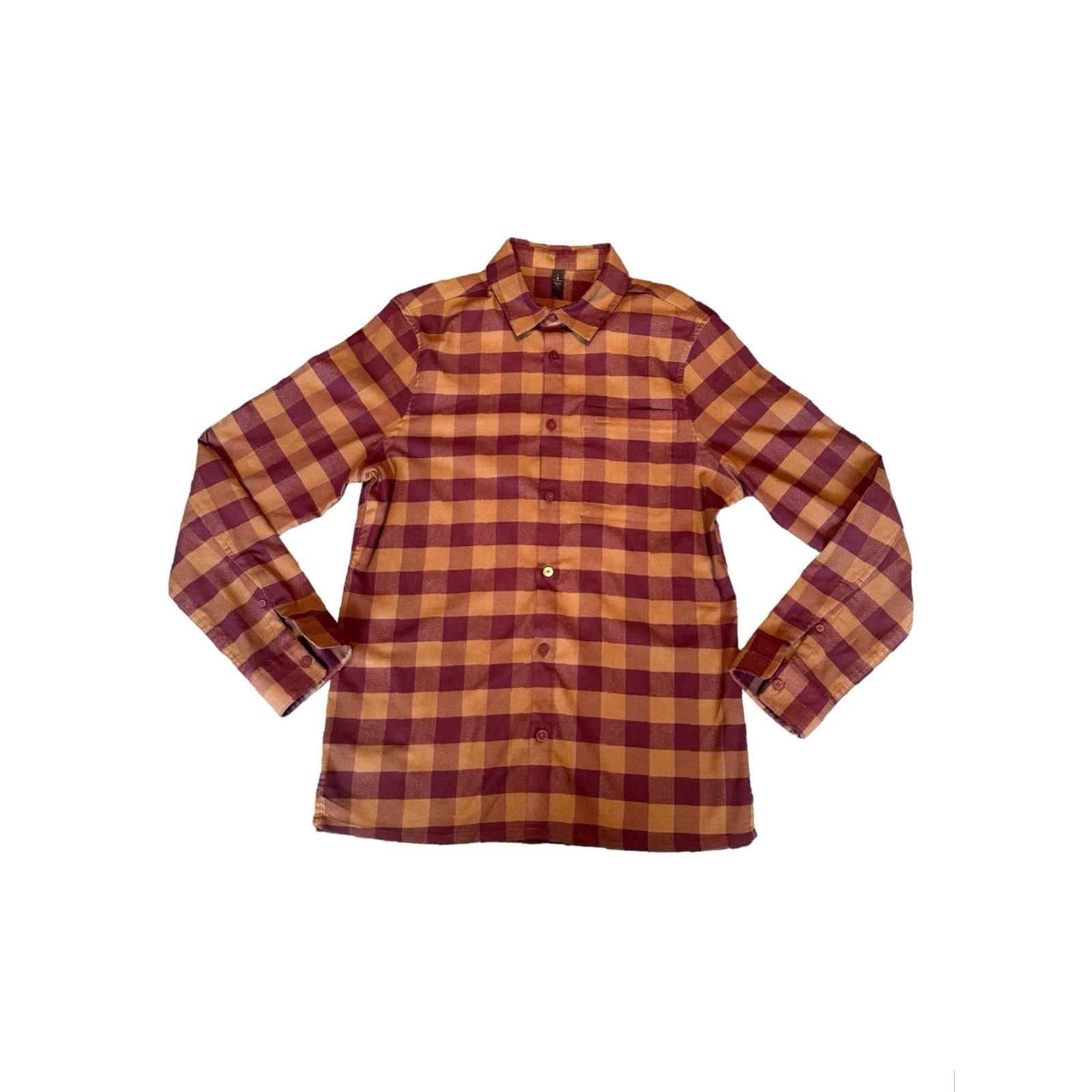Lululemon Lululemon Shirt Men's S Long Sleeve Button-Up Flannel Mason Peaks Multicolor Plaid Casual Basketball Beach Golf Holiday Fall Spring Summer Shirts Mens Size US S / EU 44-46 / 1 - 2 Thumbnail