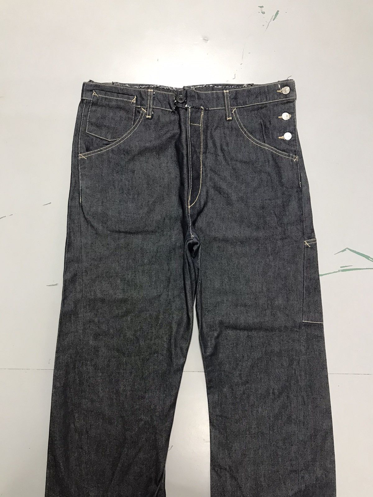 Levi's Vintage Levi’s engineer jeans Size US 36 / EU 52 - 4 Thumbnail