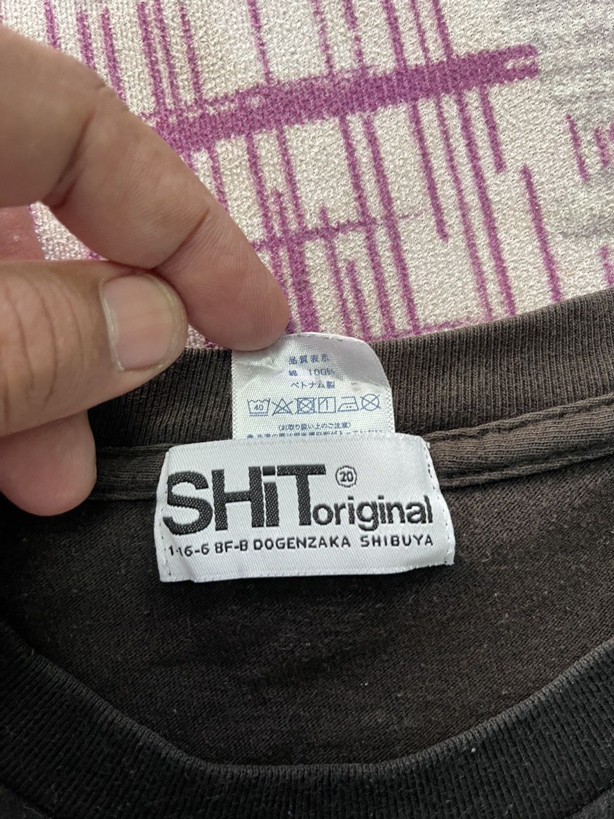 Japanese Brand VINTAGE BISH X SHIT ORIGINAL TEE VERY RARE Size US L / EU 52-54 / 3 - 3 Thumbnail