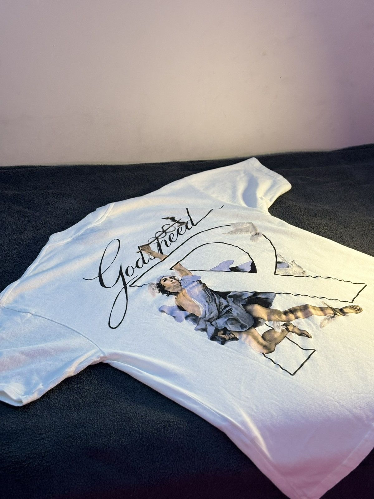 Represent Clo. REPRESENT ‘Hermes White’ T-shirt Size US M / EU 48-50 / 2 - 1 Thumbnail