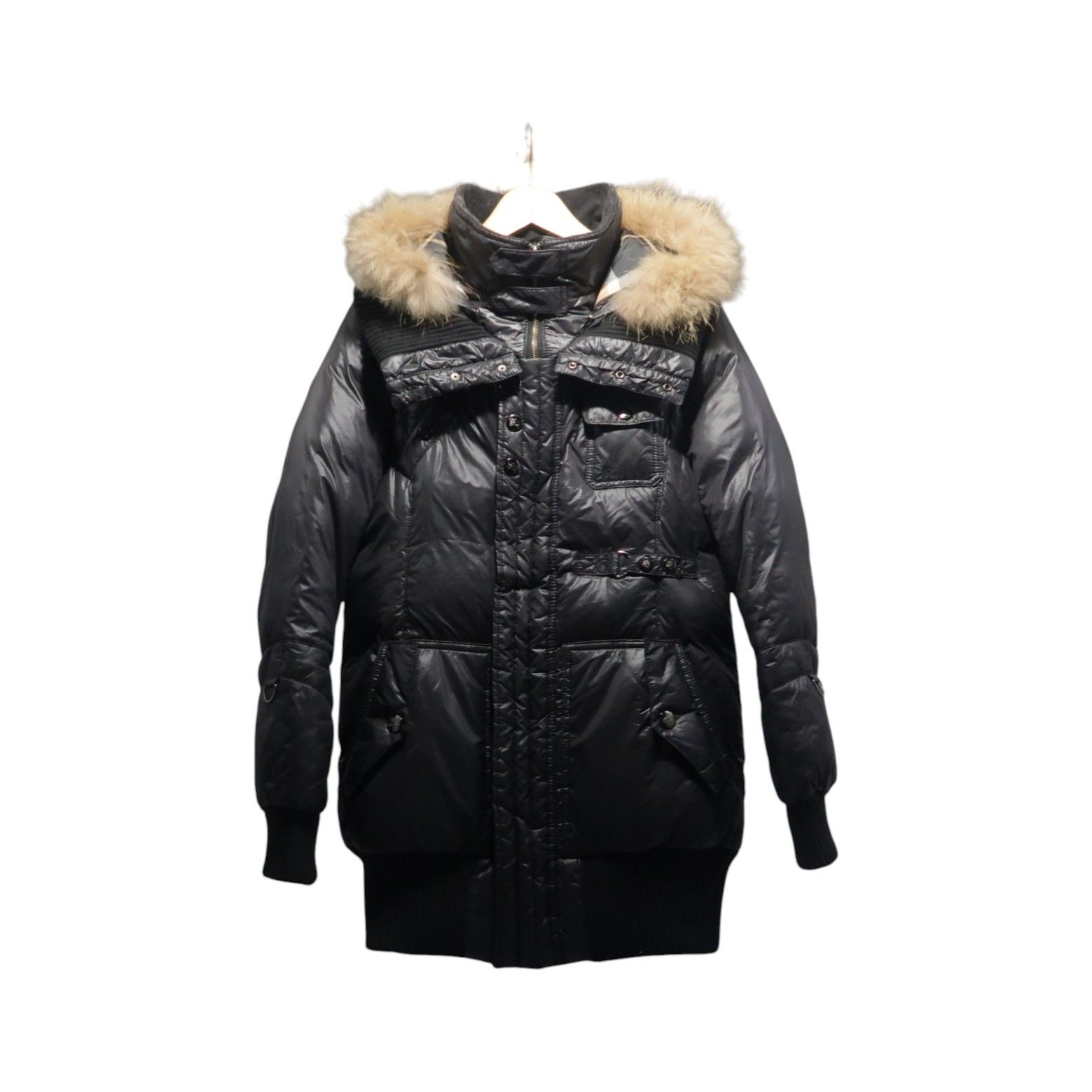 Burberry Burberry Blue Label Bondage Puffer Down Fur Jacket Size US S / EU 44-46 / 1 - 1 Thumbnail