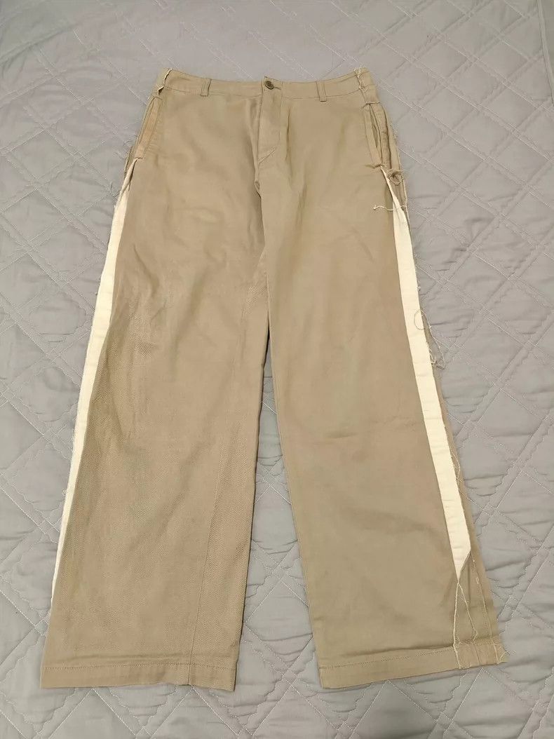 Yohji Yamamoto Yohji Yamamoto size m 07 aw cut wide pants 2503-Nextarrow Size US 30 / EU 46 - 1 Thumbnail