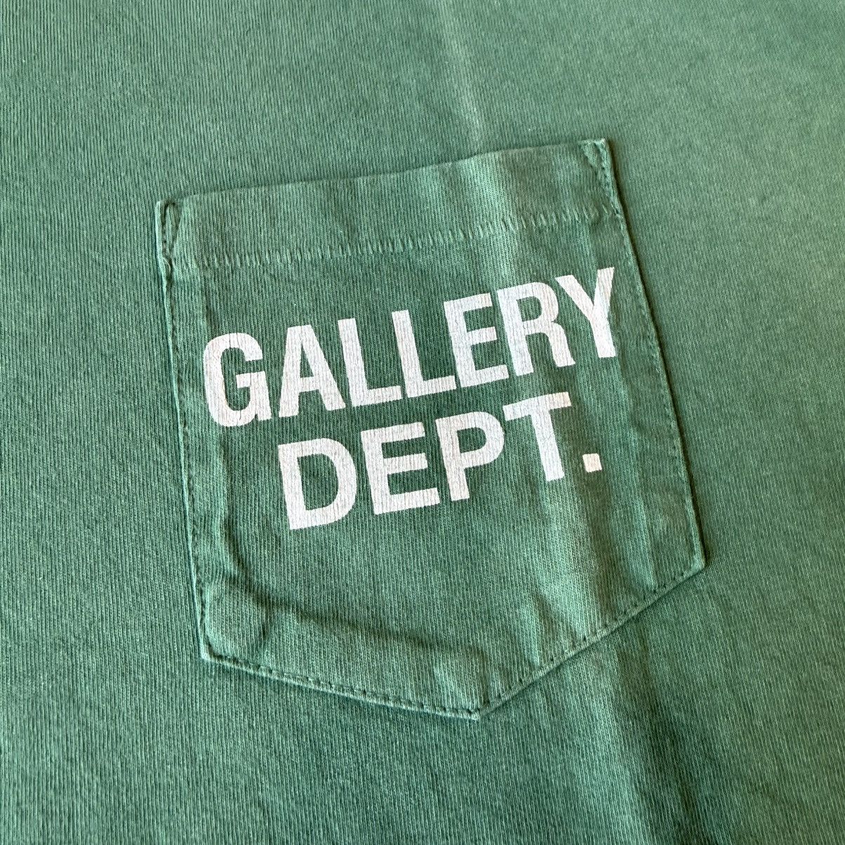 Gallery Dept. Gallery Dept. Vintage Logo Painted Tee Green Size XL Size US XL / EU 56 / 4 - 4 Thumbnail