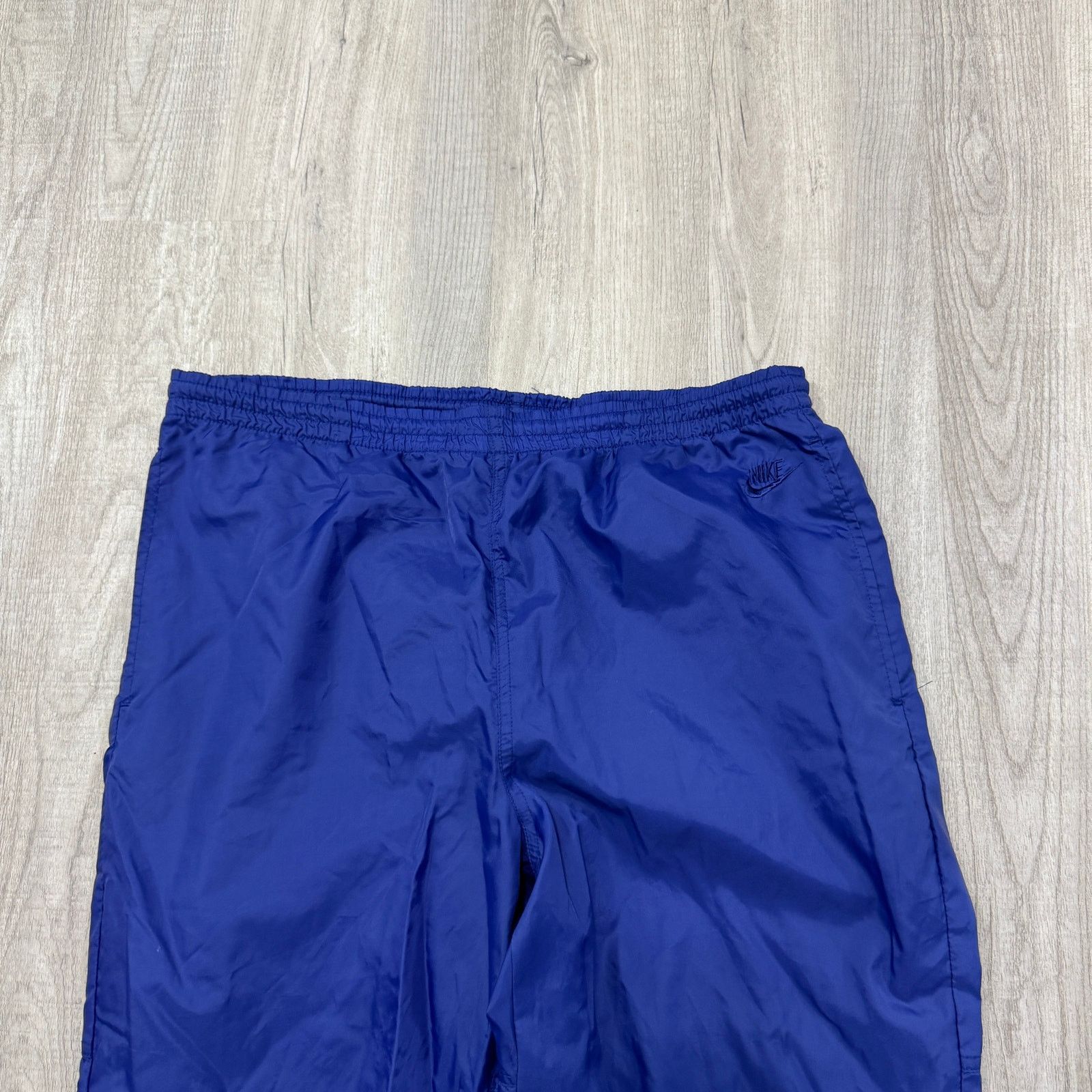 Nike Vintage Nike Windbreaker Track Pants Men's Large Blue 90s Size US 32 / EU 48 - 2 Thumbnail