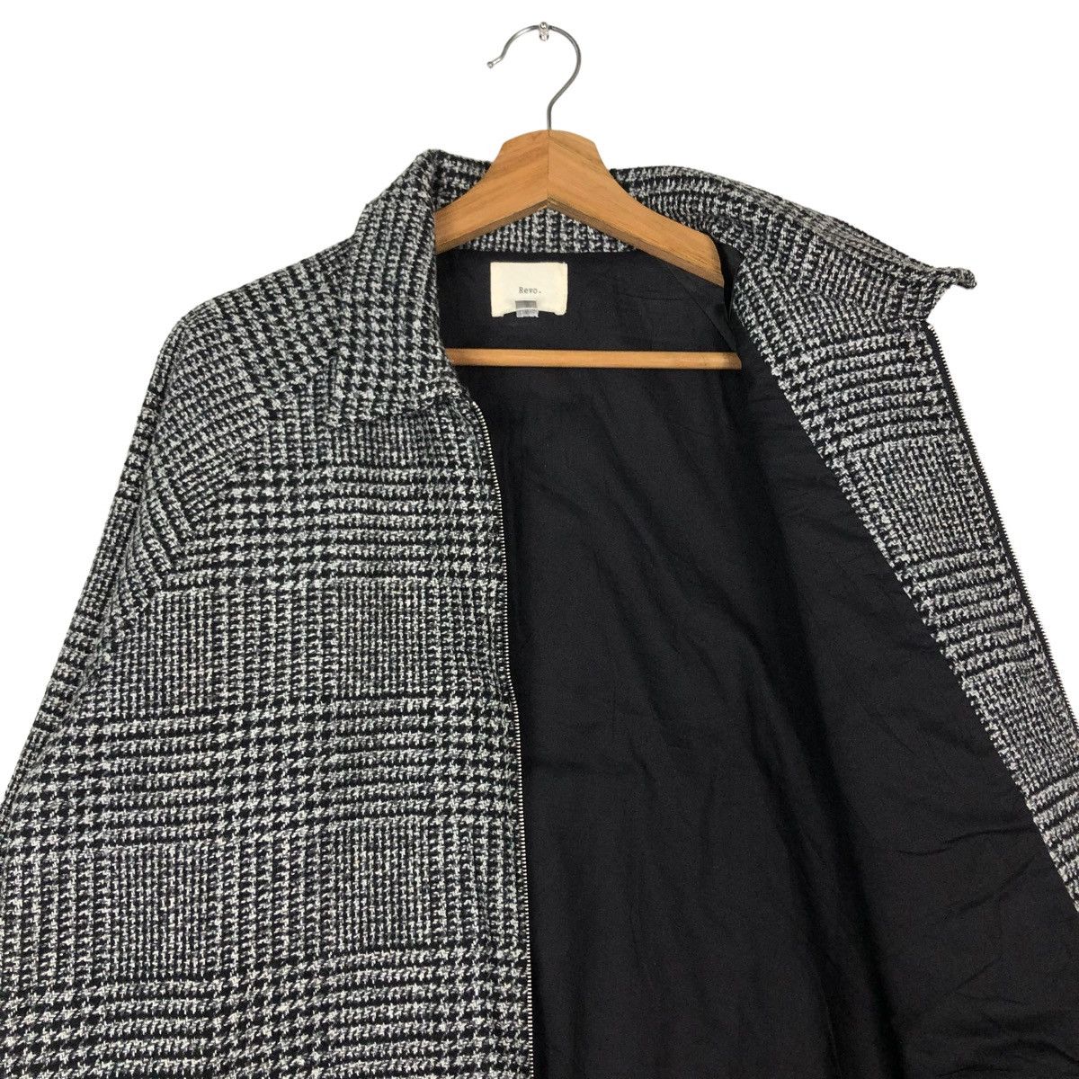 Vintage 🔥VINTAGE BIKER JACKET WOOL REVO JAPAN MADE Size US M / EU 48-50 / 2 - 12 Thumbnail