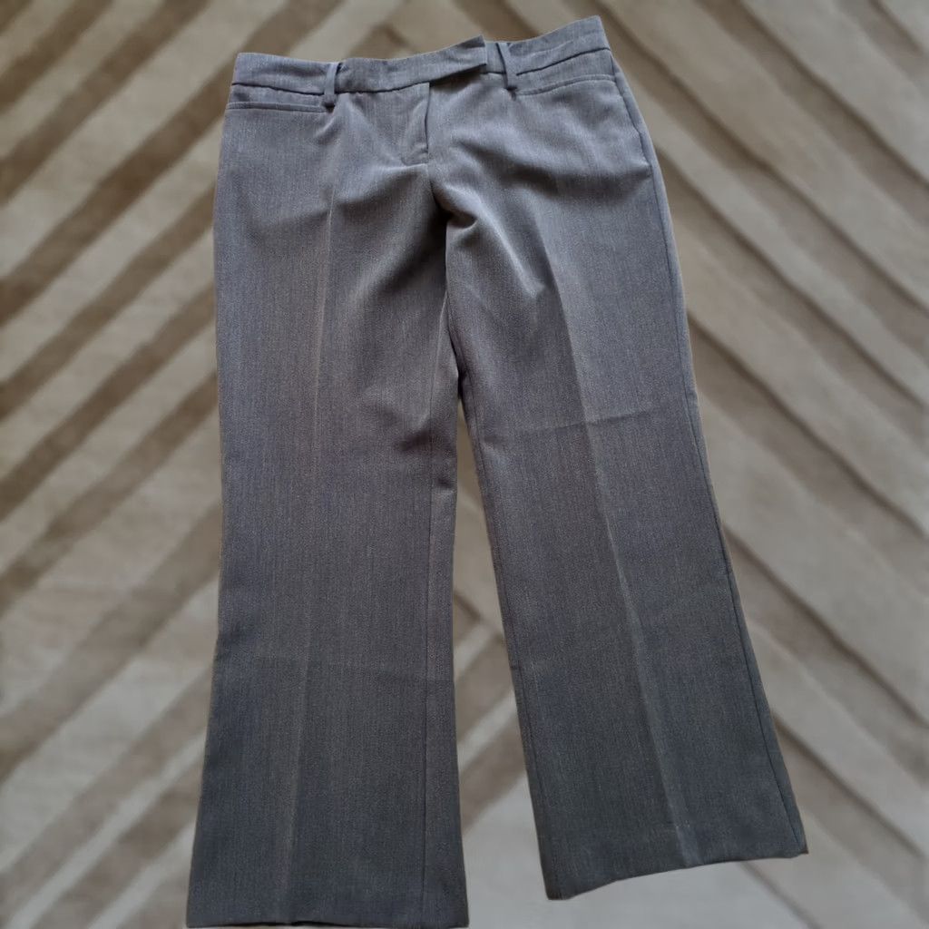 Vintage Flirtatious Flirt Dress Pants Womens Gray Size 7 Pockets Regular Style Pants Women 7 Gray Dress Pants Size 28" / US 6 / IT 42 - 1 Thumbnail