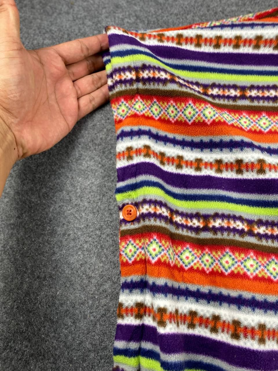 Japanese Brand × Uniqlo uniqlo japanese brand multicolor poncho nice design Size ONE SIZE - 4 Thumbnail