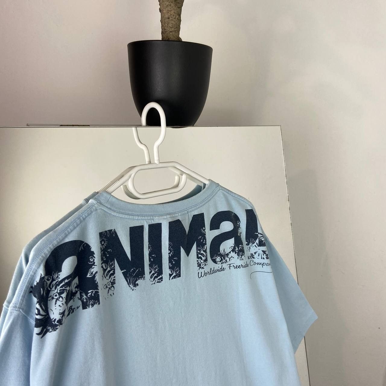 Vintage Animal Vintage Center Big Logo T-Shirt Streetwear Style Size US XXL / EU 58 / 5 - 3 Thumbnail