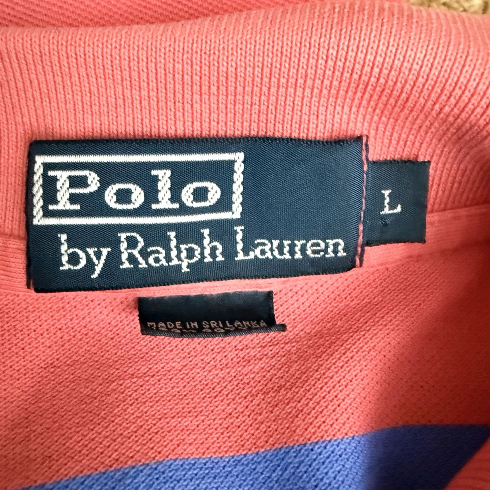 Polo Ralph Lauren Polo Ralph Lauren Polo Shirt Mens L 100% Cotton Striped Casual Multicolor Size US L / EU 52-54 / 3 - 4 Thumbnail