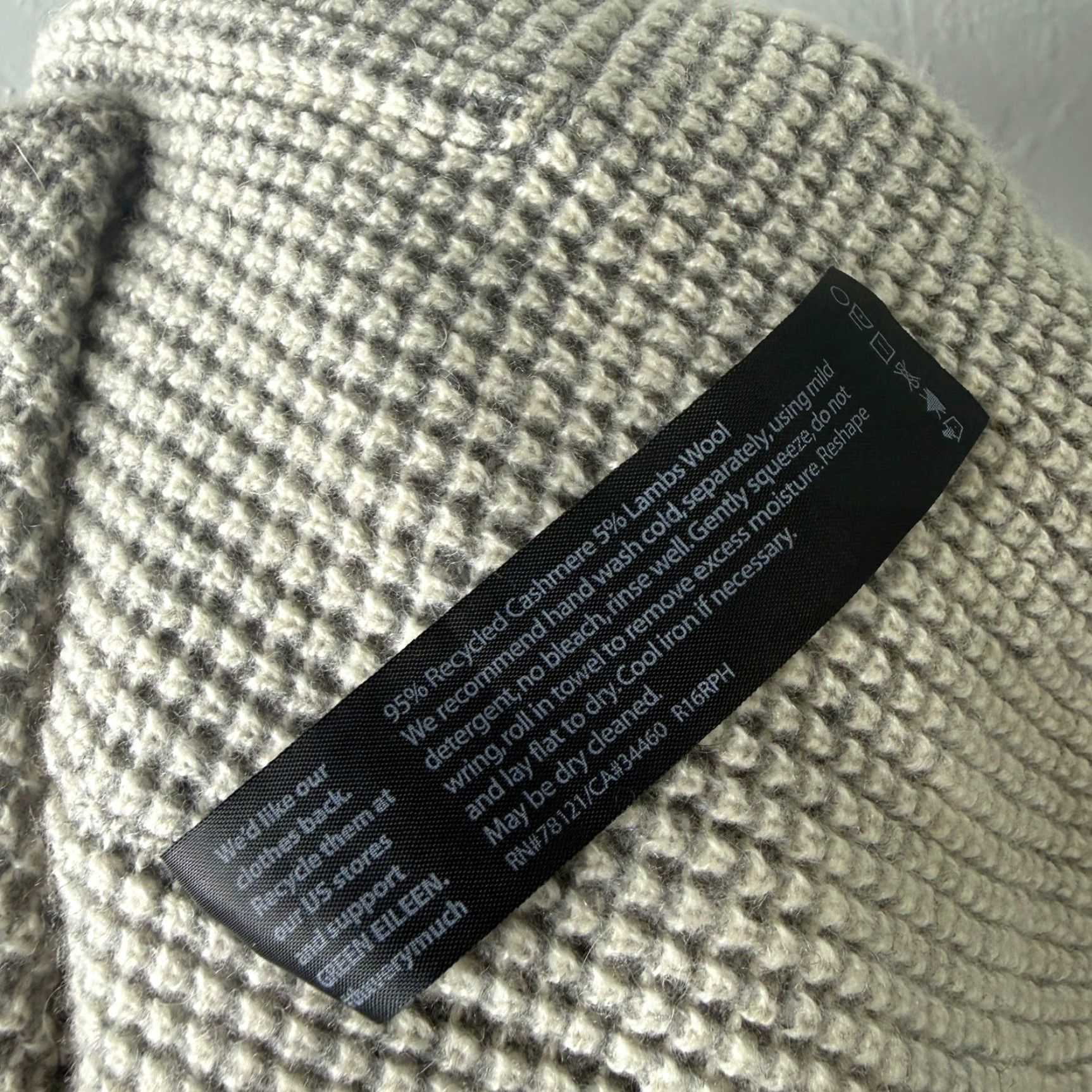 Eileen Fisher VINTAGE Eileen Fisher Sweater Women’s Cardigan L Cashmere Knit L/S Open Front OO26 Size L / US 10 / IT 46 - 7 Thumbnail