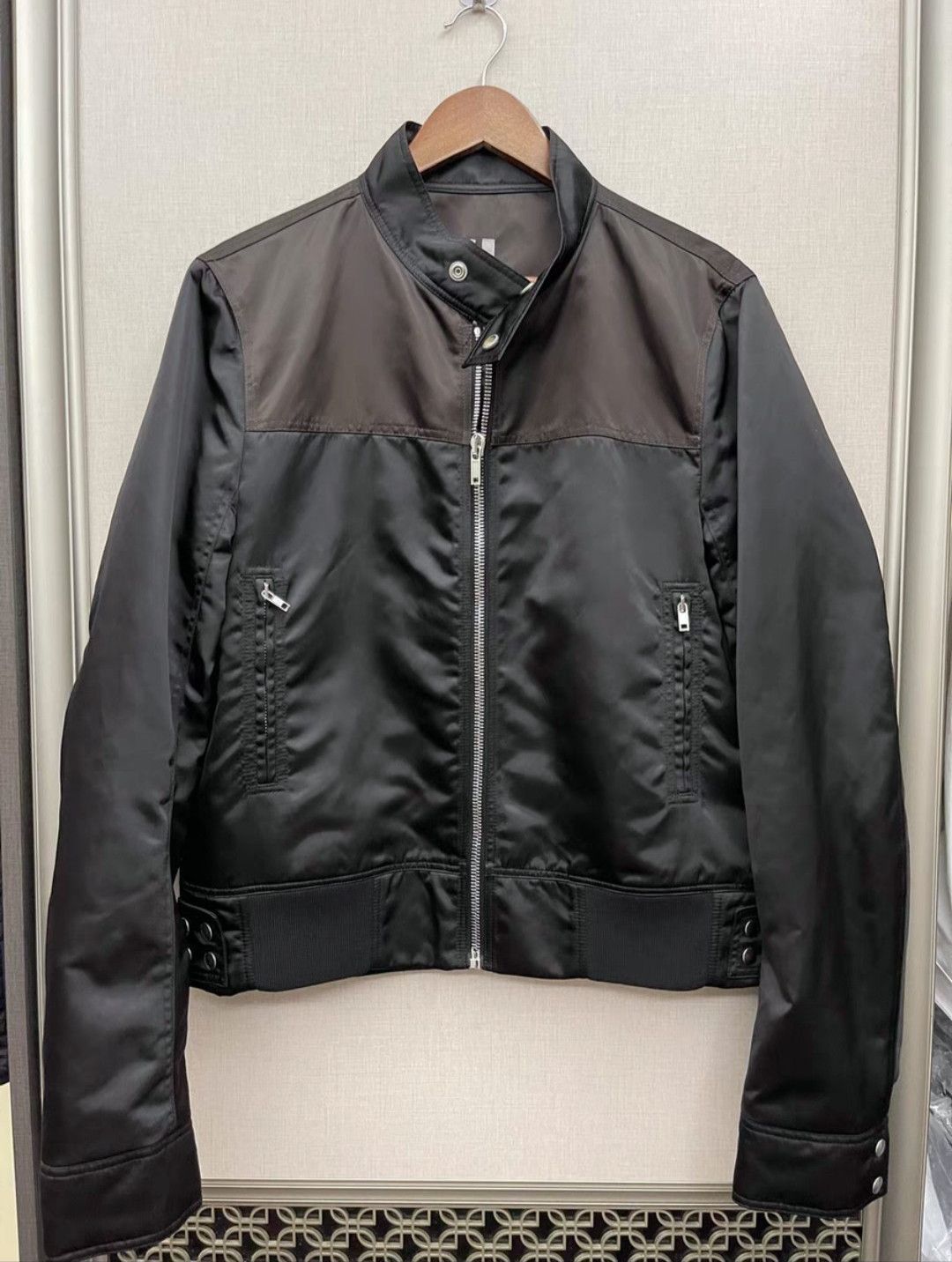Rick Owens Rick Owens ro black/bronze/blood patchwork jacket-2505 Size US S / EU 44-46 / 1 - 1 Thumbnail