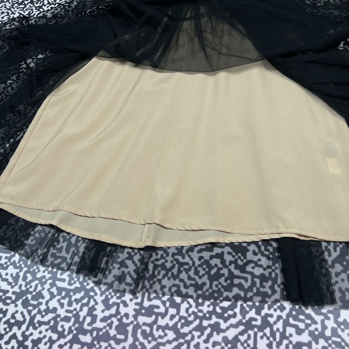 Dolce & Gabbana Dolce Gabbana Silk Sheer Tulle Dress Nude Lining Luxury Rare Size S / US 4 / IT 40 - 18 Thumbnail